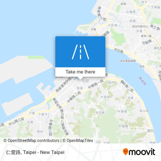 仁愛路 map
