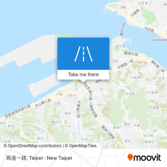 商港一路 map