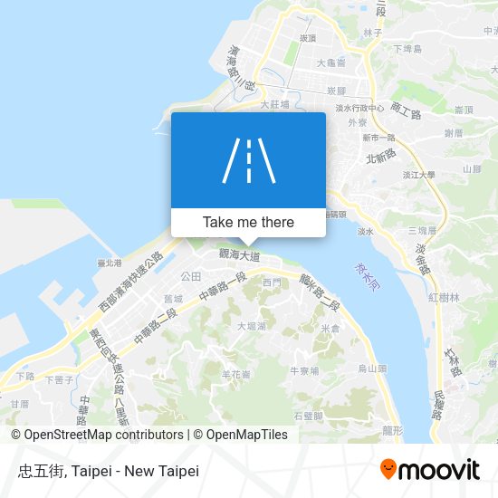 忠五街 map