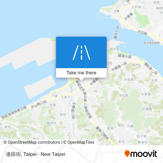 港區街 map