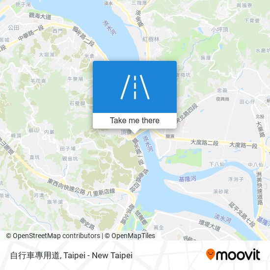 自行車專用道 map