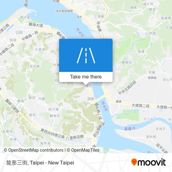 龍形三街 map