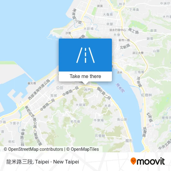 龍米路三段地圖