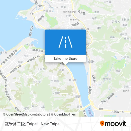 龍米路二段 map
