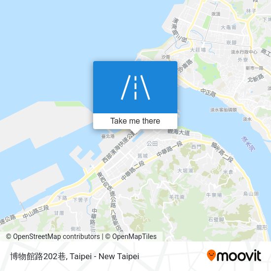 博物館路202巷地圖