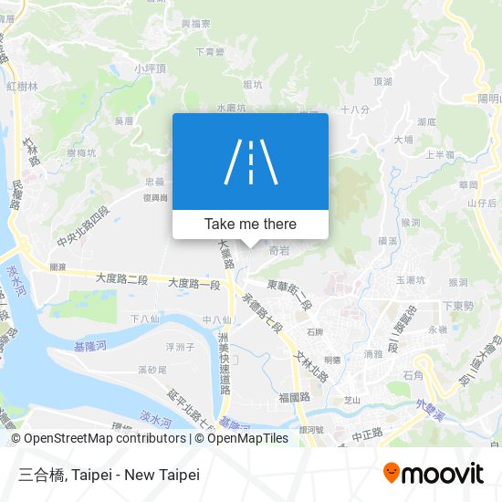 三合橋 map