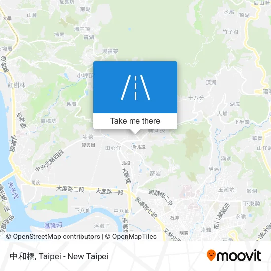 中和橋 map