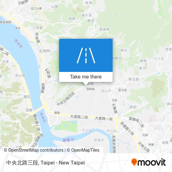 中央北路三段 map
