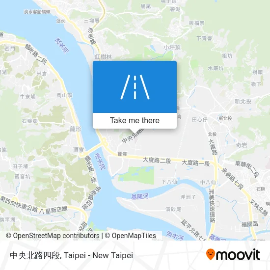 中央北路四段地圖