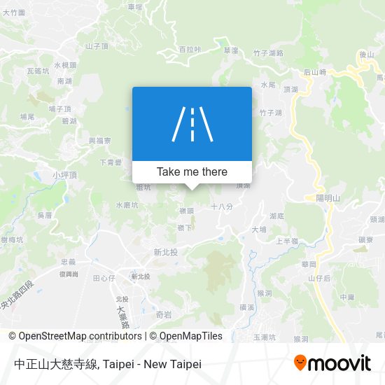 中正山大慈寺線 map