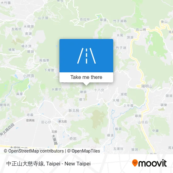 中正山大慈寺線 map