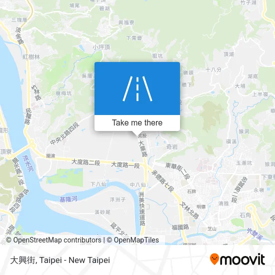 大興街 map
