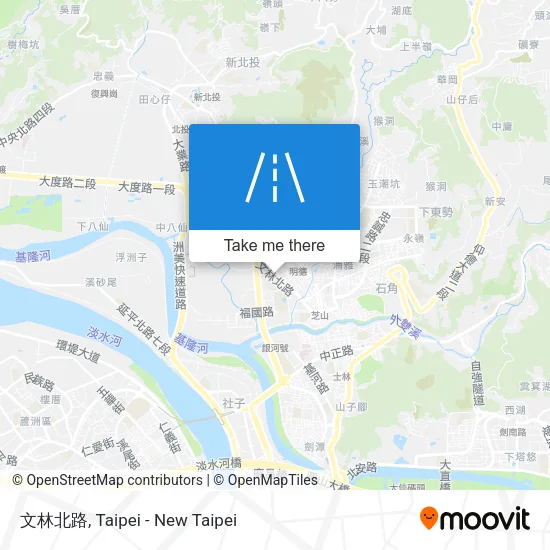 文林北路地圖