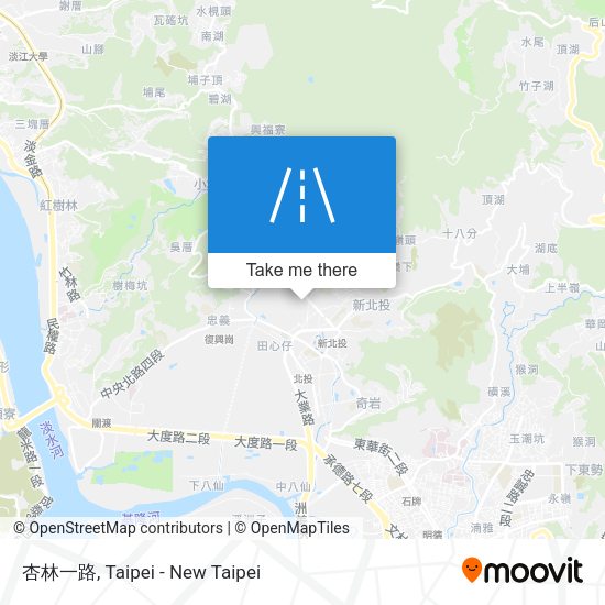 杏林一路地圖