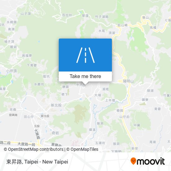 東昇路 map