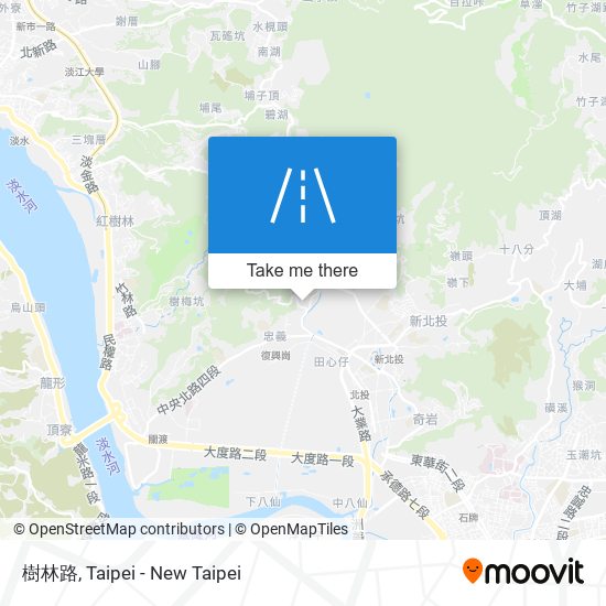 樹林路 map