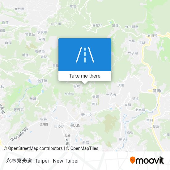 永春寮步道地圖