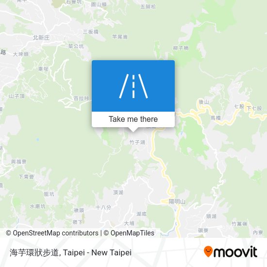 海芋環狀步道 map