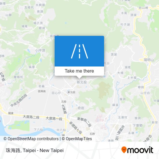 珠海路 map