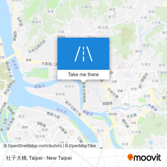 社子大橋 map