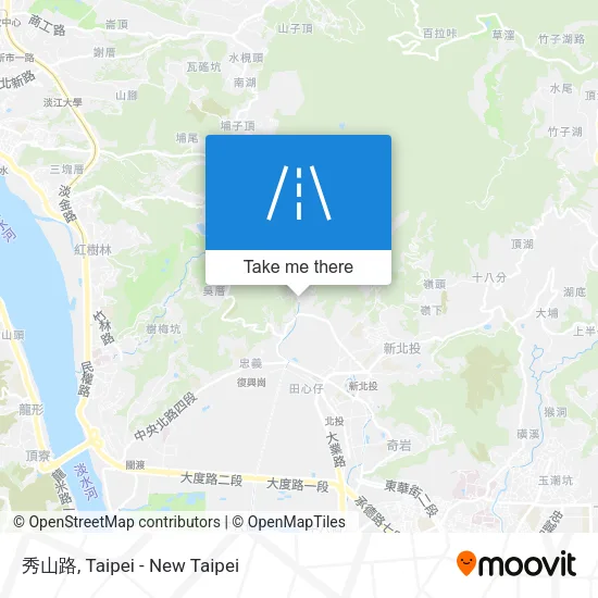 秀山路地圖
