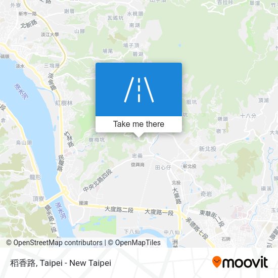 稻香路 map
