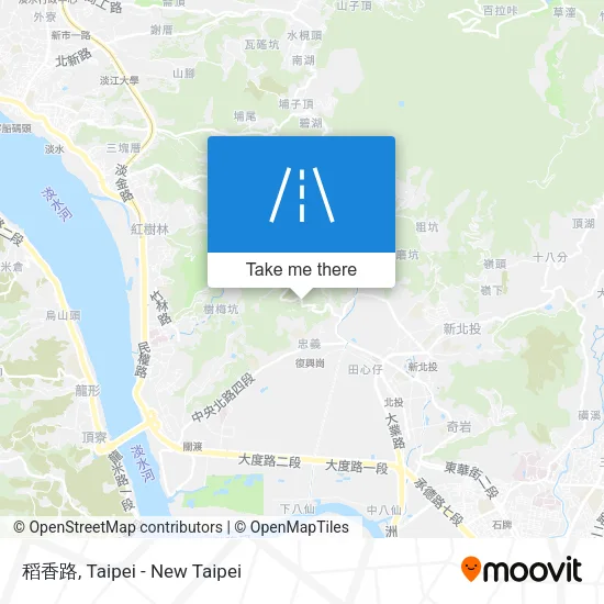 稻香路 map