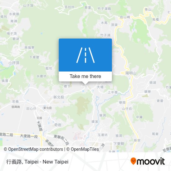 行義路地圖