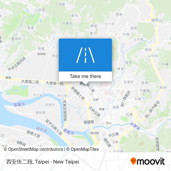 西安街二段地圖