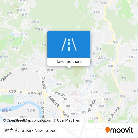銀光巷地圖