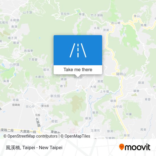 風溪橋地圖