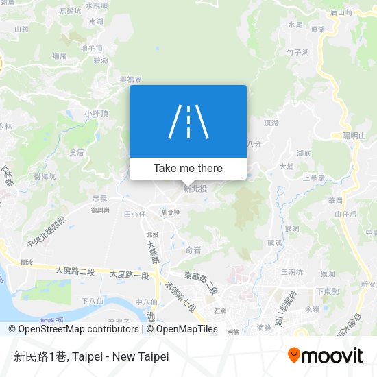 新民路1巷地圖