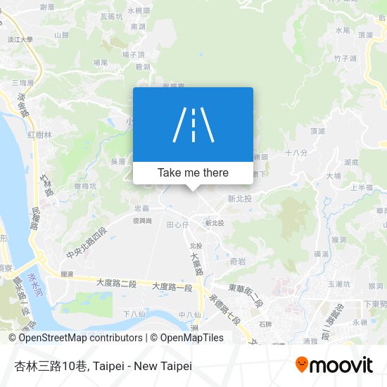 杏林三路10巷地圖