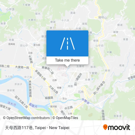 天母西路117巷 map