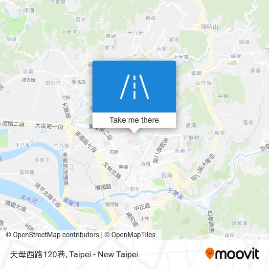天母西路120巷 map