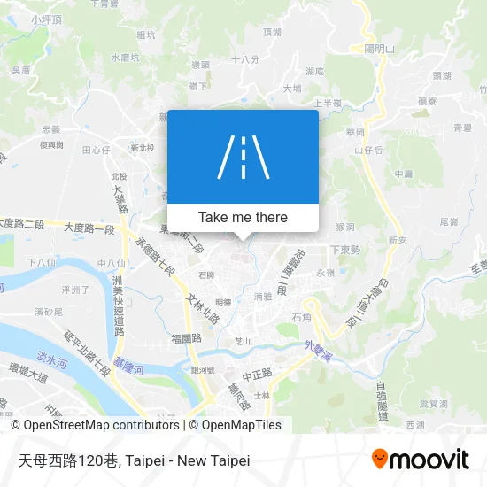 天母西路120巷 map