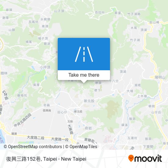 復興三路152巷地圖
