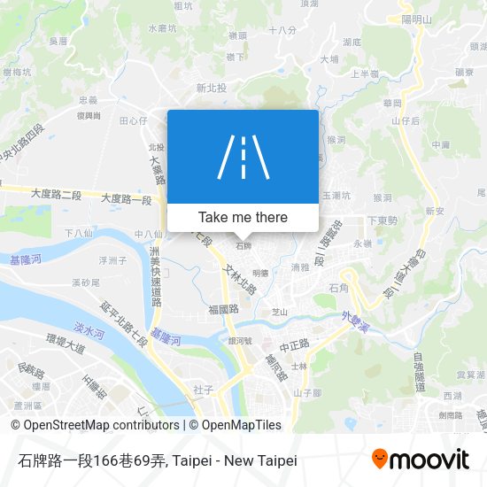 石牌路一段166巷69弄 map