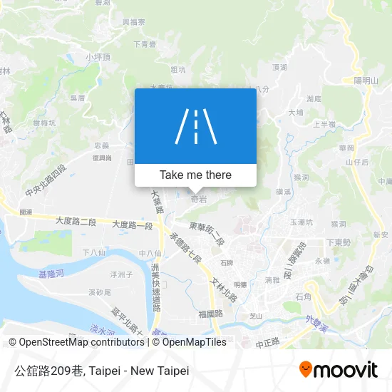 公舘路209巷 map