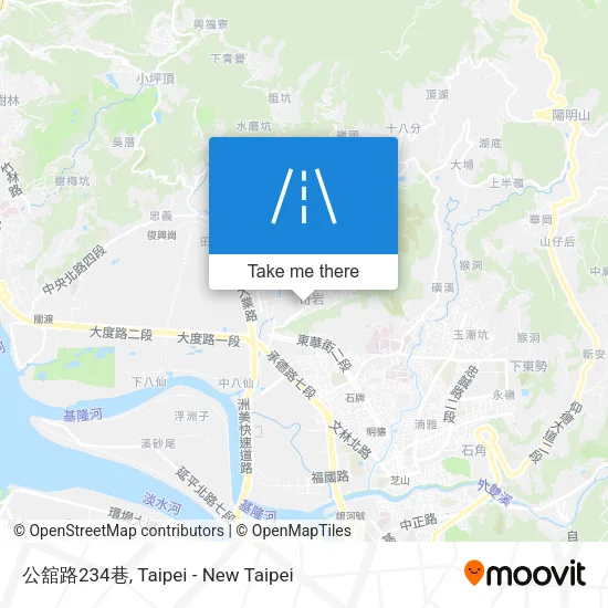 公舘路234巷 map