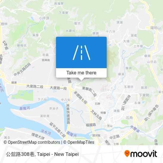 公舘路308巷 map
