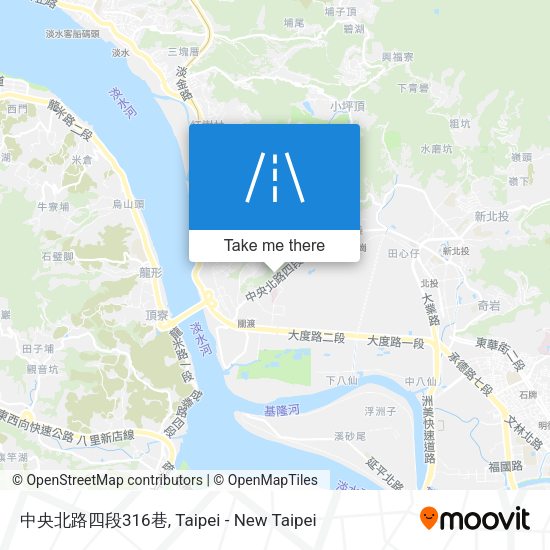 中央北路四段316巷 map