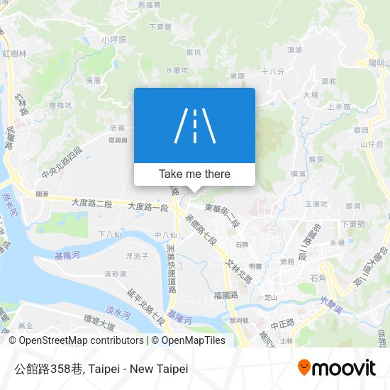 公館路358巷 map