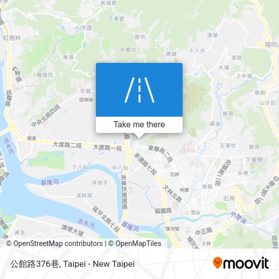 公館路376巷地圖
