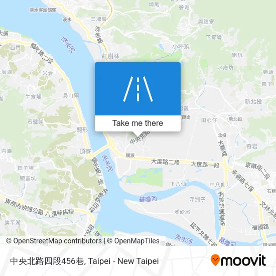 中央北路四段456巷地圖