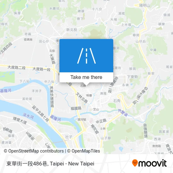 東華街一段486巷地圖