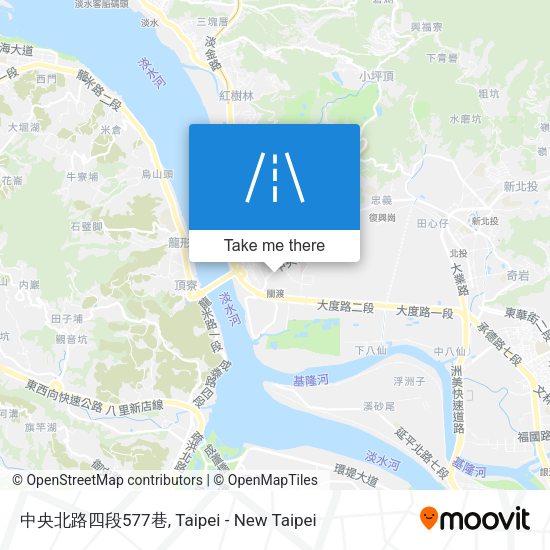 中央北路四段577巷地圖