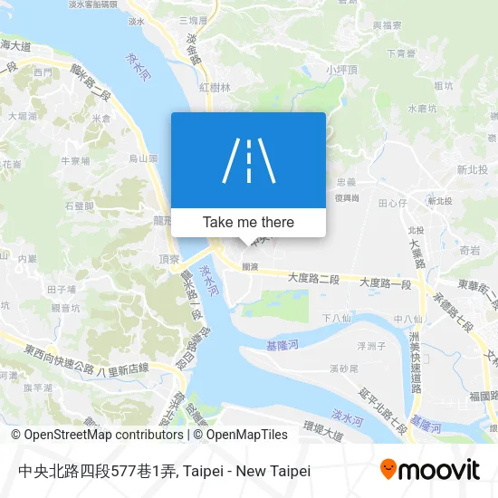 中央北路四段577巷1弄地圖