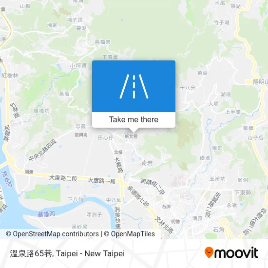 溫泉路65巷 map