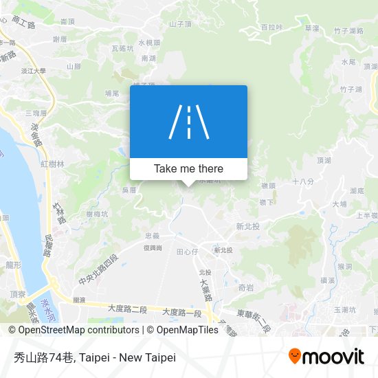 秀山路74巷地圖
